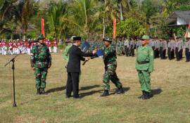 Program TMMD Dibuka Secara Resmi Oleh Wakil Bupati Gunungkidul